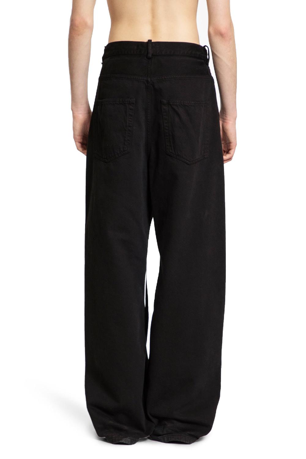Antonioli ANN DEMEULEMEESTER MAN BLACK JEANS 2025