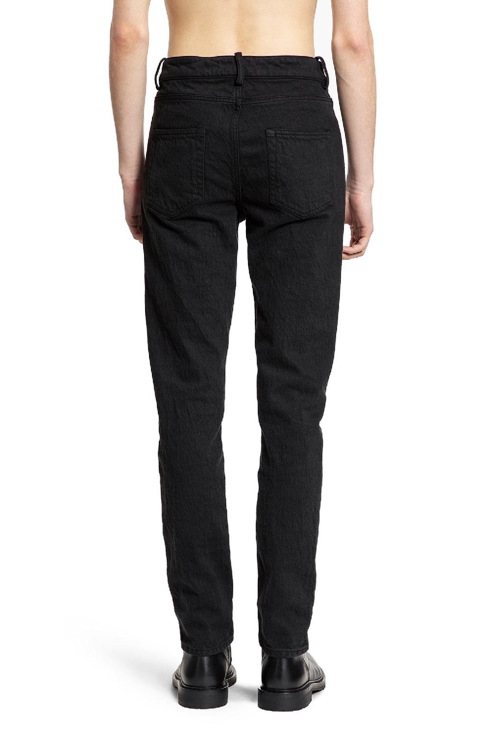 Antonioli ANN DEMEULEMEESTER MAN BLACK JEANS Italy