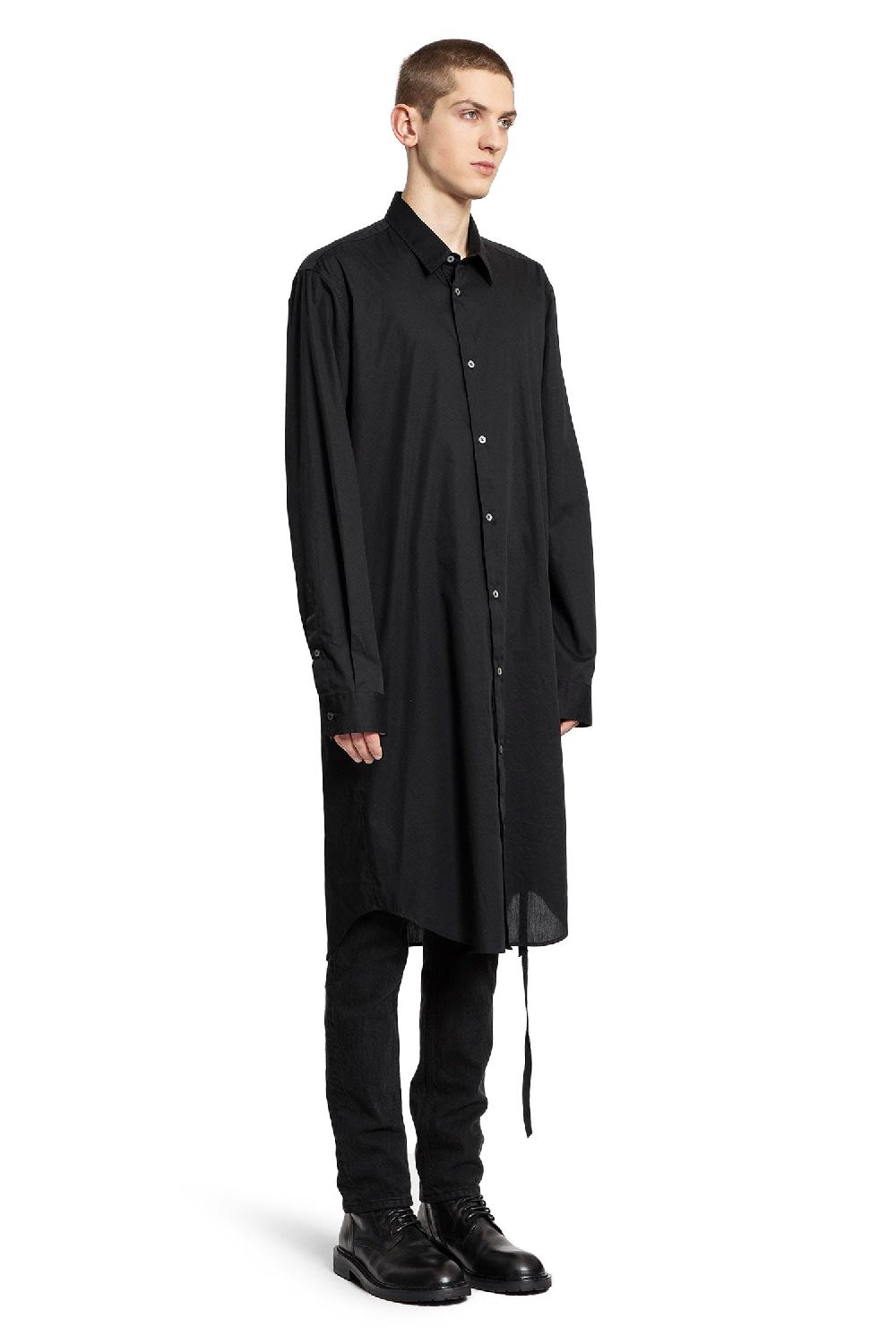 Antonioli ANN DEMEULEMEESTER MAN BLACK SHIRTS Acquista Ora
