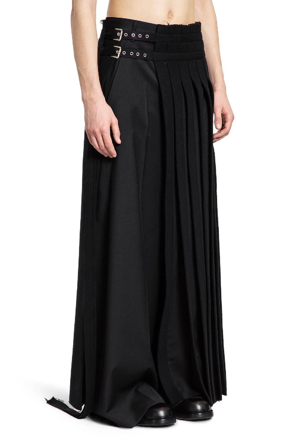 Antonioli ANN DEMEULEMEESTER MAN BLACK SHORTS & SKIRTS Shopping Online