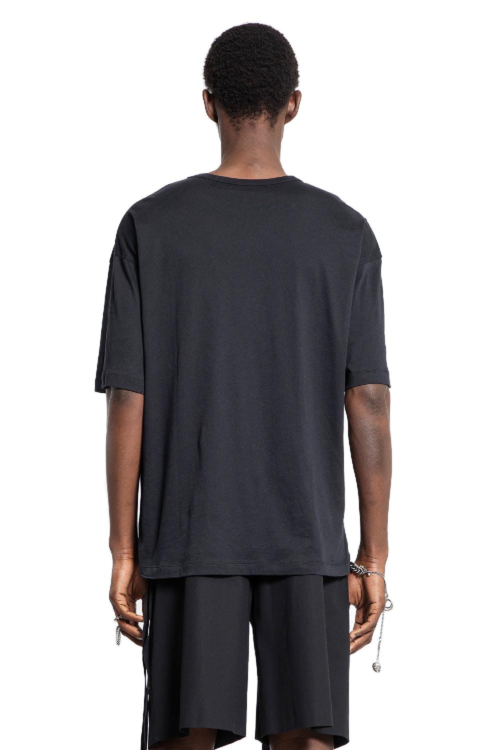 Antonioli ANN DEMEULEMEESTER MAN BLACK T-SHIRTS & TANK TOPS Saldi