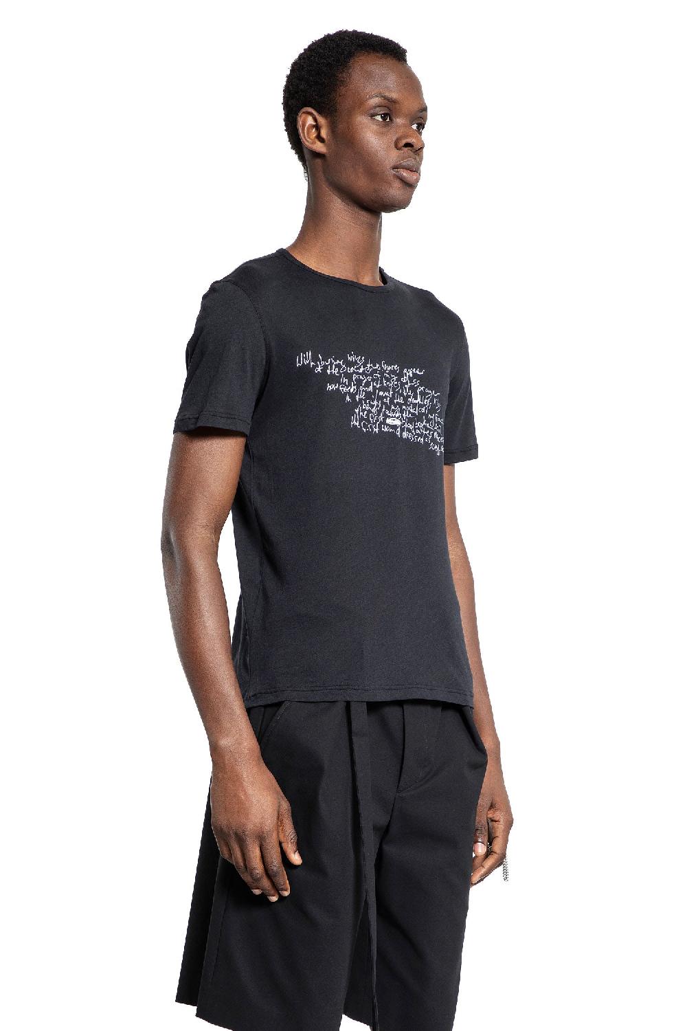 Antonioli ANN DEMEULEMEESTER MAN BLACK T-SHIRTS & TANK TOPS Hotsell