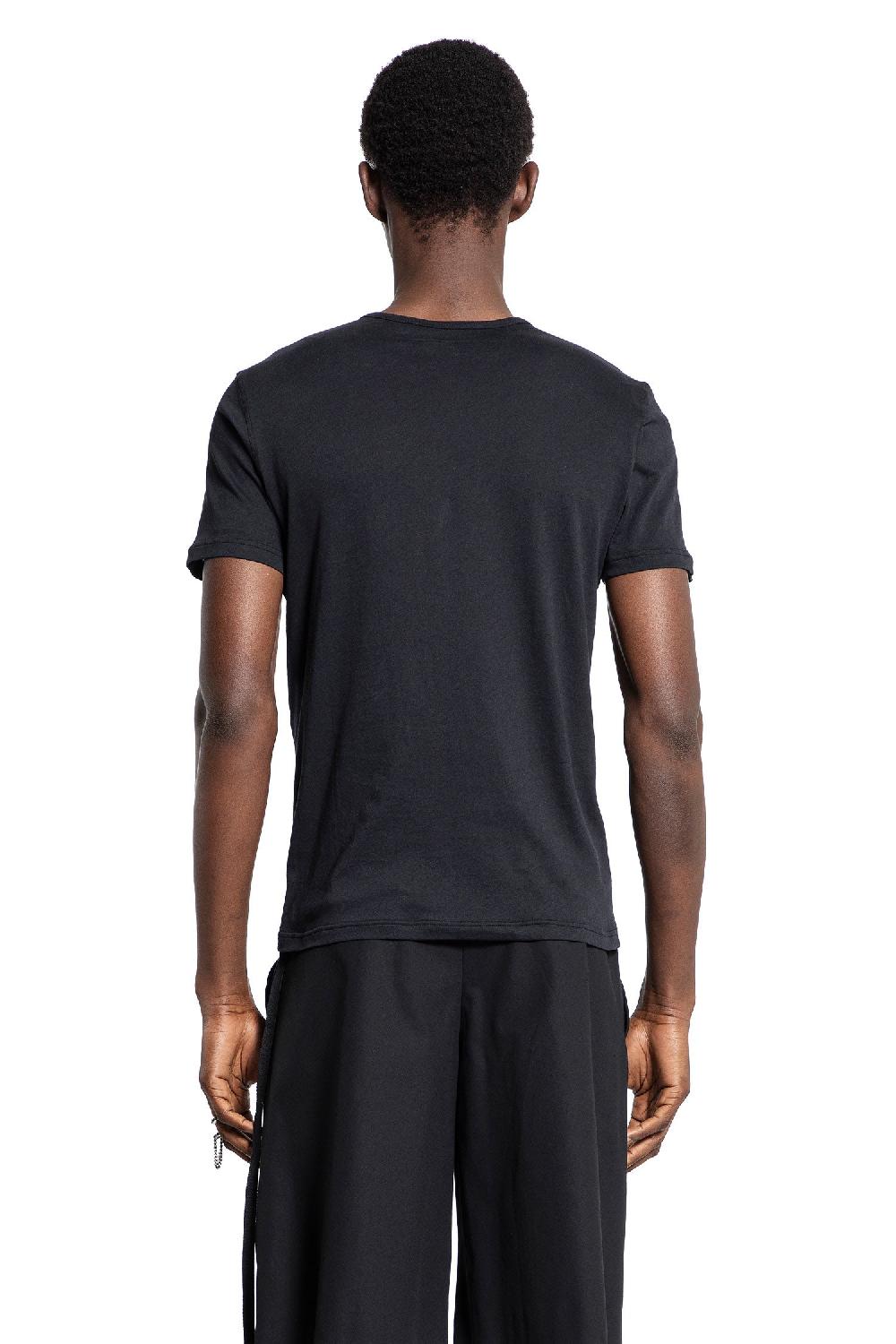 Antonioli ANN DEMEULEMEESTER MAN BLACK T-SHIRTS & TANK TOPS Hotsell