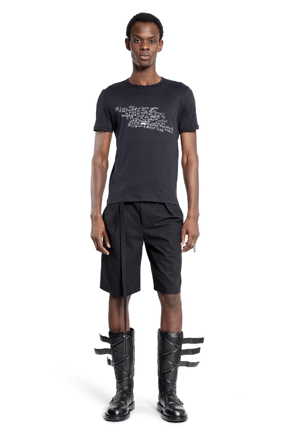 Antonioli ANN DEMEULEMEESTER MAN BLACK T-SHIRTS & TANK TOPS Hotsell