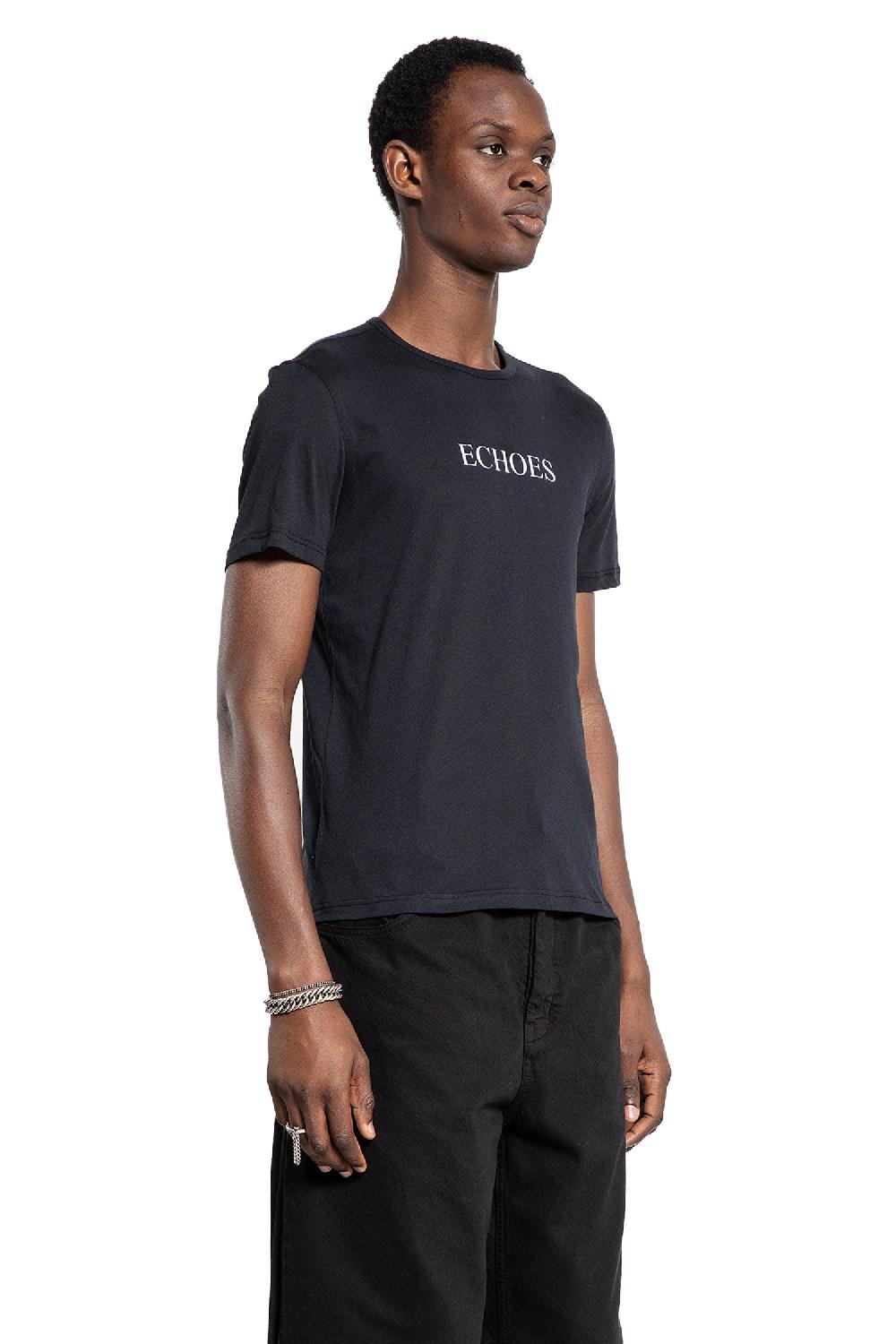 Antonioli ANN DEMEULEMEESTER MAN BLACK T-SHIRTS & TANK TOPS Saldi Di Fabbrica