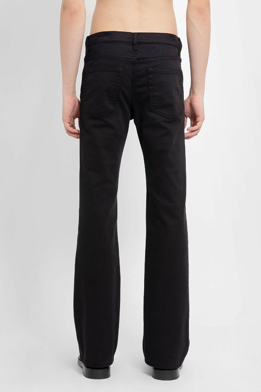 Antonioli ANN DEMEULEMEESTER MAN BLACK TROUSERS Negozio