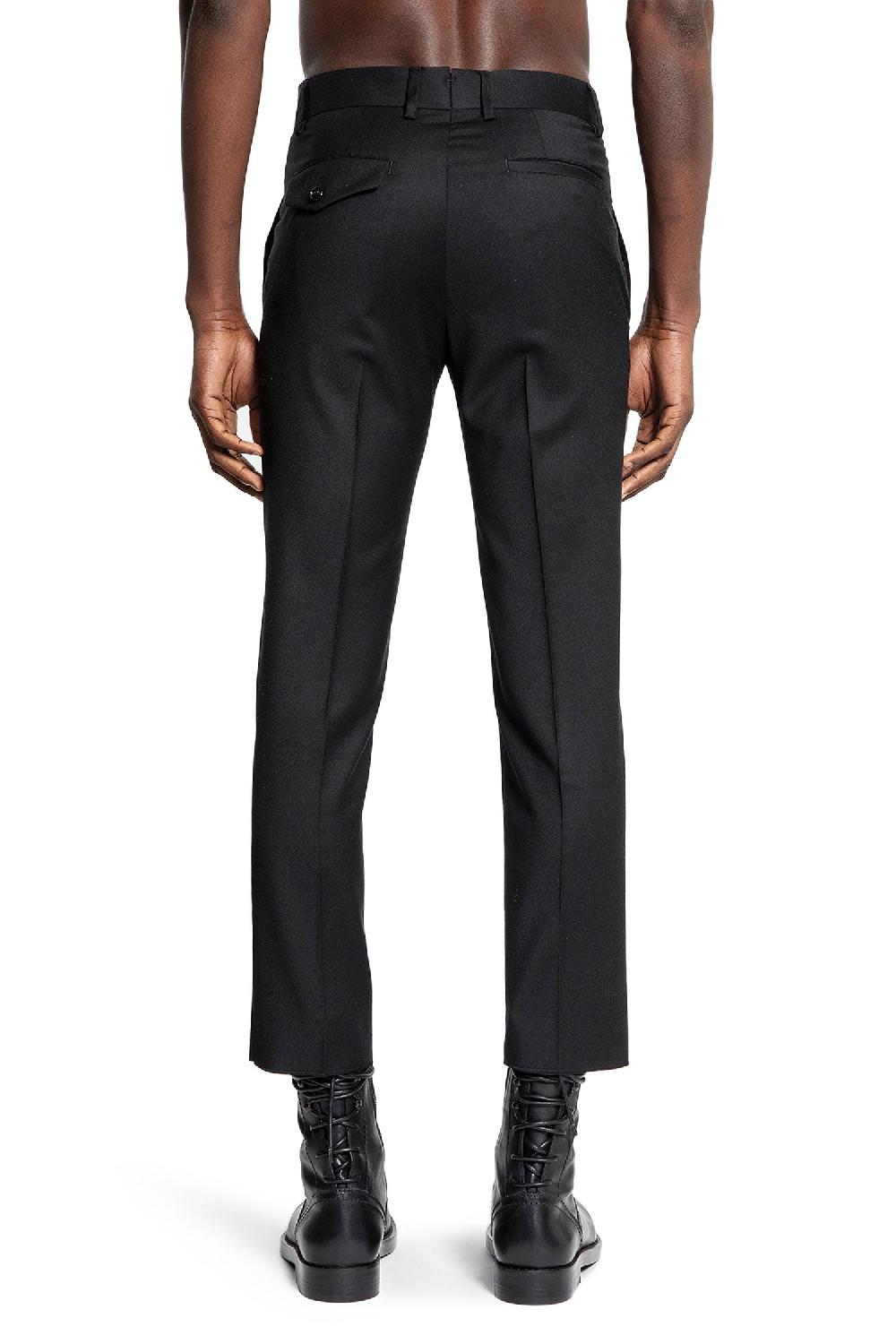 Antonioli ANN DEMEULEMEESTER MAN BLACK TROUSERS Nuova