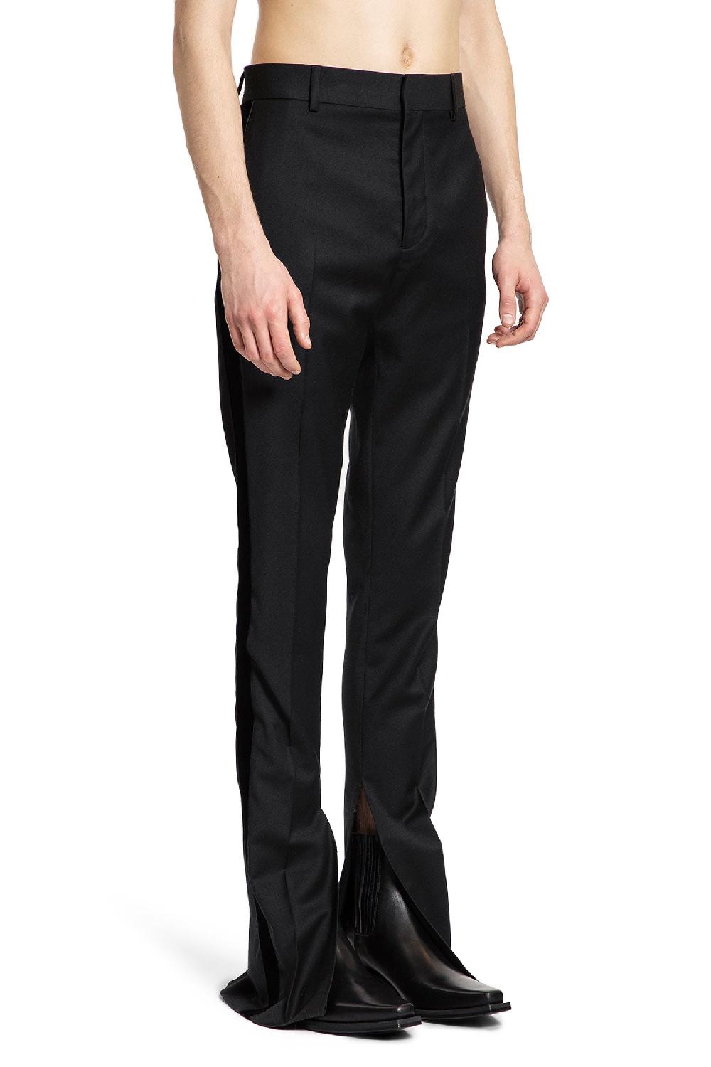 Antonioli ANN DEMEULEMEESTER MAN BLACK TROUSERS Spedizione gratuita