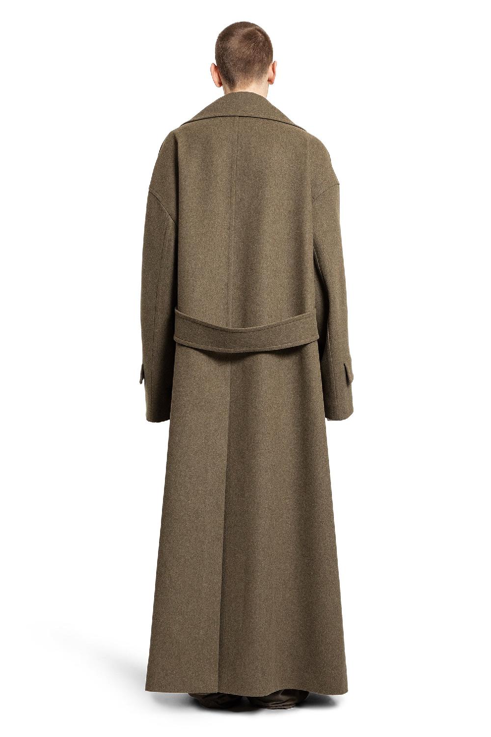 Antonioli ANN DEMEULEMEESTER MAN GREEN COATS Flash Sale