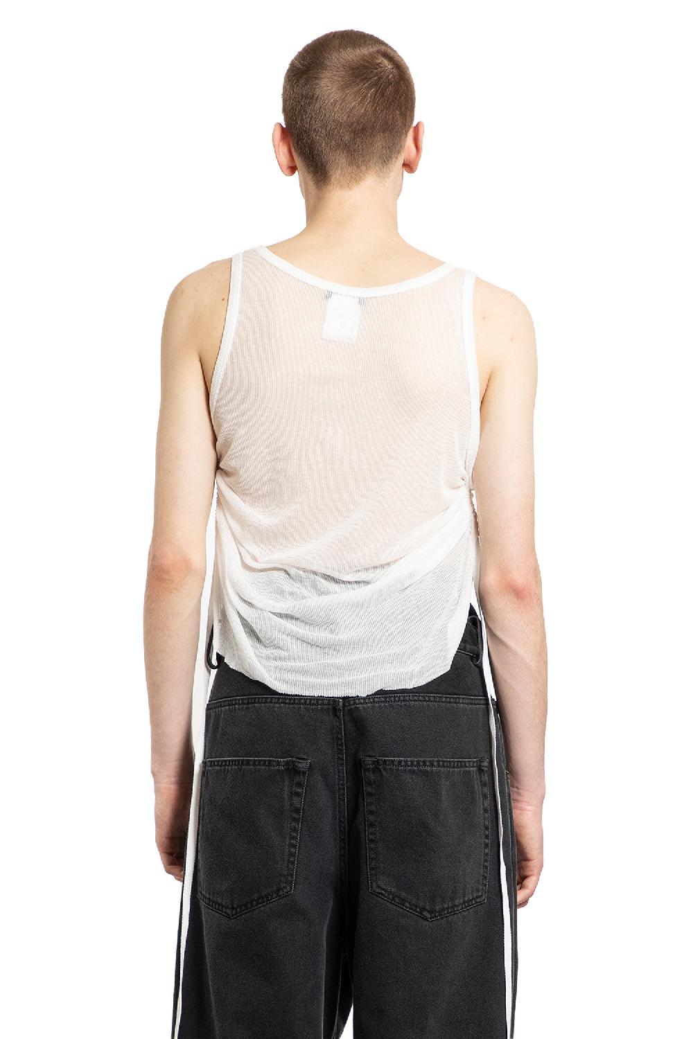 Antonioli ANN DEMEULEMEESTER MAN OFF-WHITE T-SHIRTS & TANK TOPS Cyber Monday