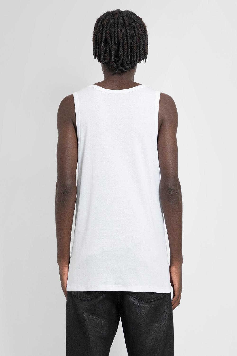 Antonioli ANN DEMEULEMEESTER MAN WHITE T-SHIRTS & TANK TOPS Smaltimento dello stoccaggio