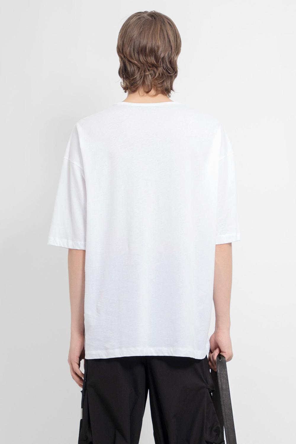 Antonioli ANN DEMEULEMEESTER MAN WHITE T-SHIRTS & TANK TOPS Offerta migliore