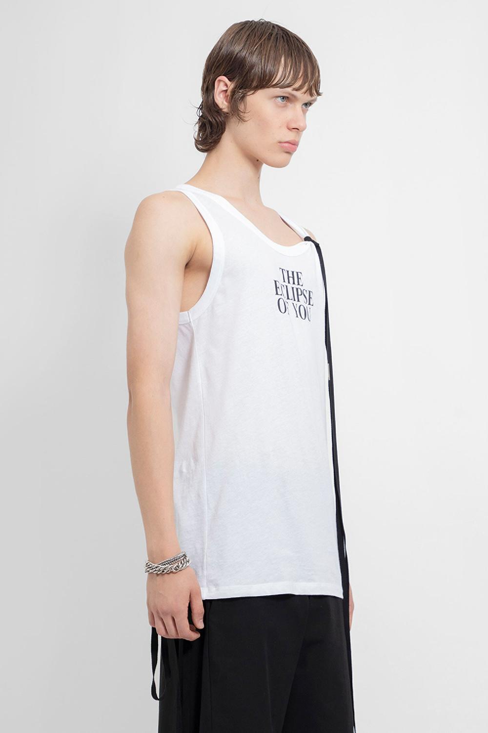 Antonioli ANN DEMEULEMEESTER MAN WHITE T-SHIRTS & TANK TOPS Latest fashion