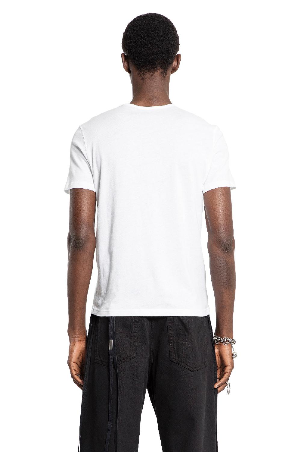 Antonioli ANN DEMEULEMEESTER MAN WHITE T-SHIRTS & TANK TOPS Online Outlet