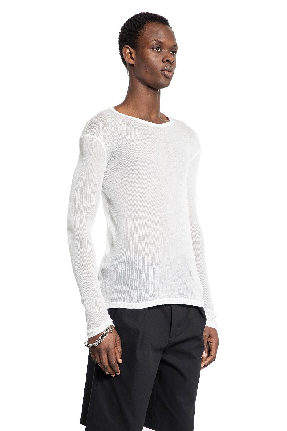 Antonioli ANN DEMEULEMEESTER MAN WHITE T-SHIRTS & TANK TOPS Offerta temporanea