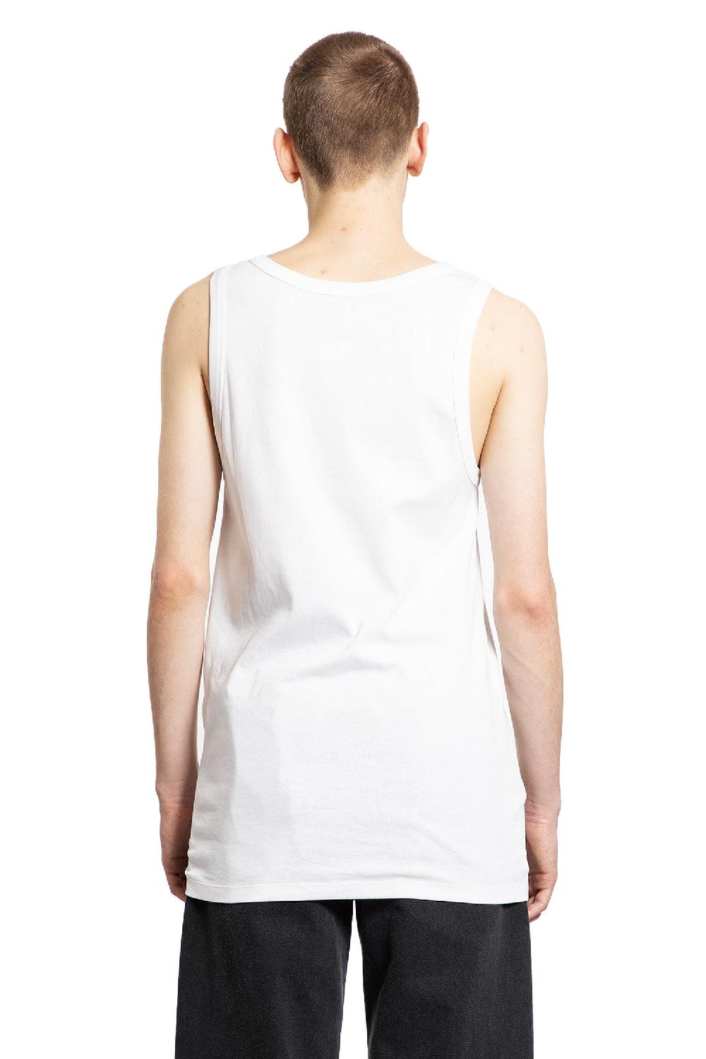 Antonioli ANN DEMEULEMEESTER MAN WHITE T-SHIRTS & TANK TOPS Lightning offer