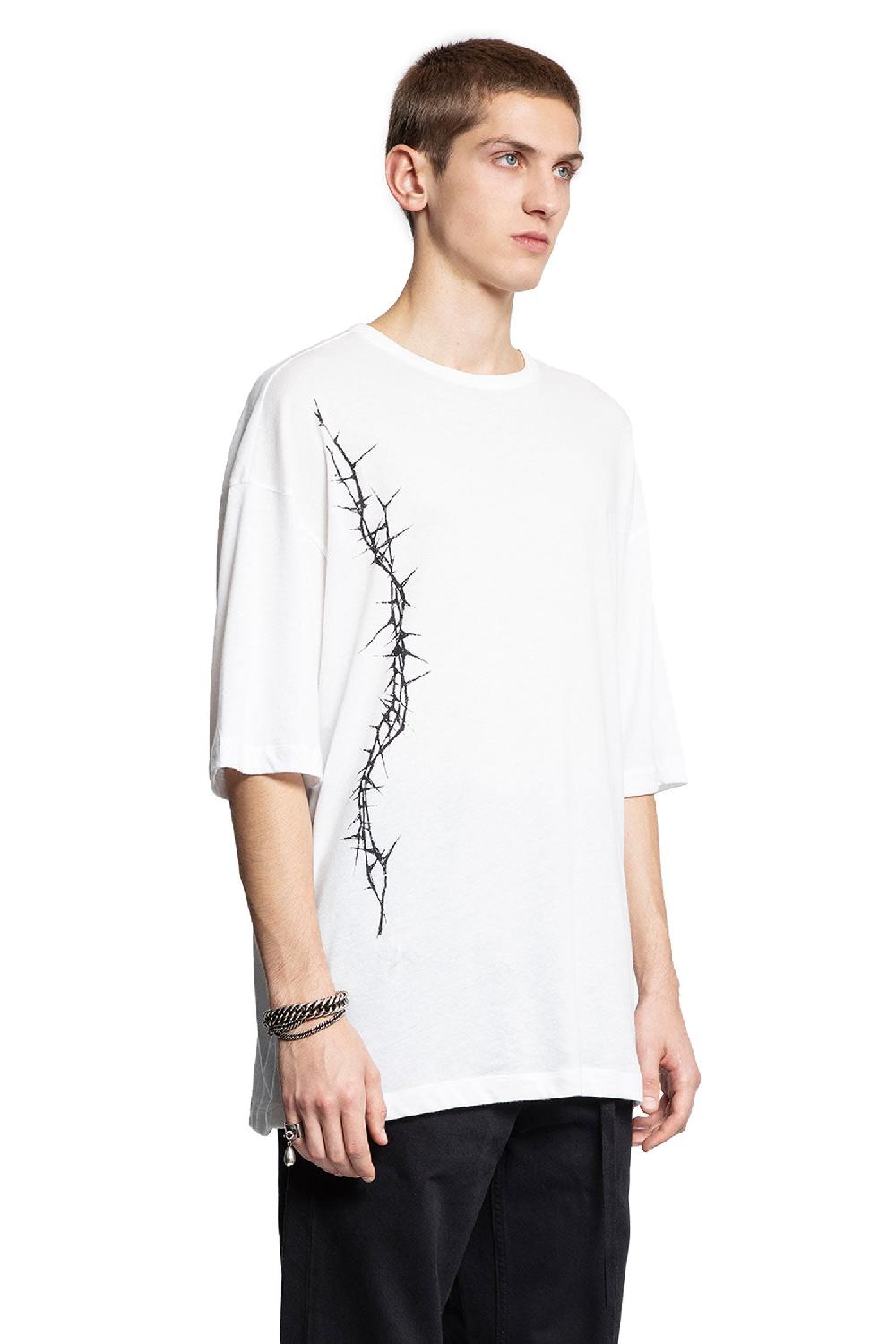 Antonioli ANN DEMEULEMEESTER MAN WHITE T-SHIRTS & TANK TOPS Grandi sconti
