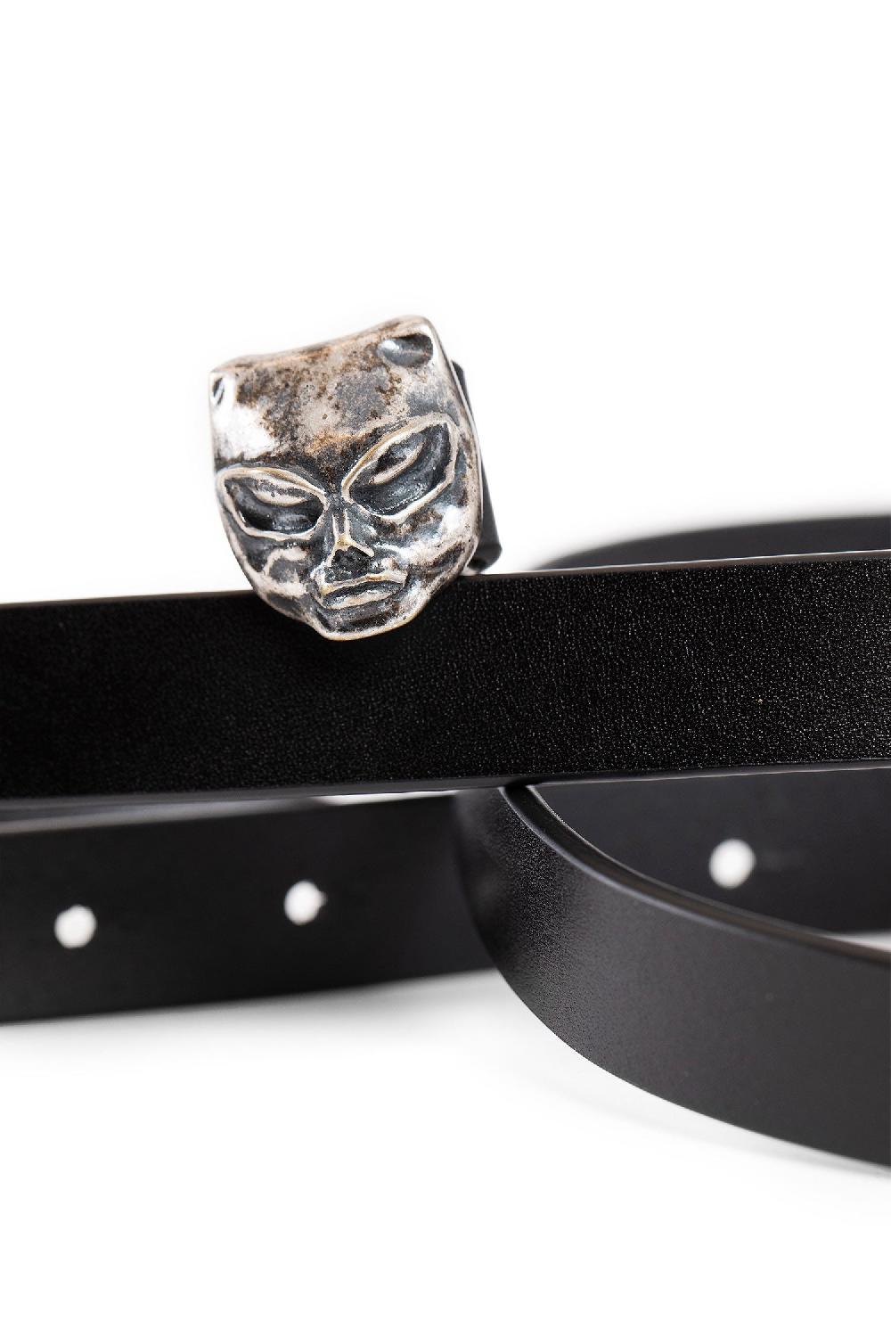 Antonioli ANN DEMEULEMEESTER UNISEX BLACK BELTS Liquidazione