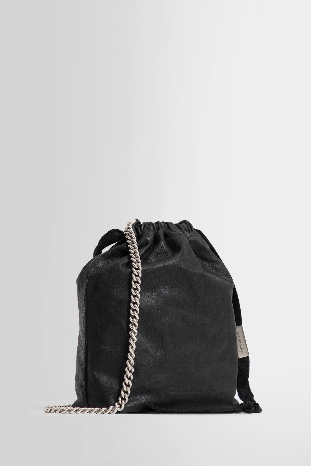 Antonioli ANN DEMEULEMEESTER UNISEX BLACK CROSSBODY BAGS Comprane uno, ottenene uno gratis