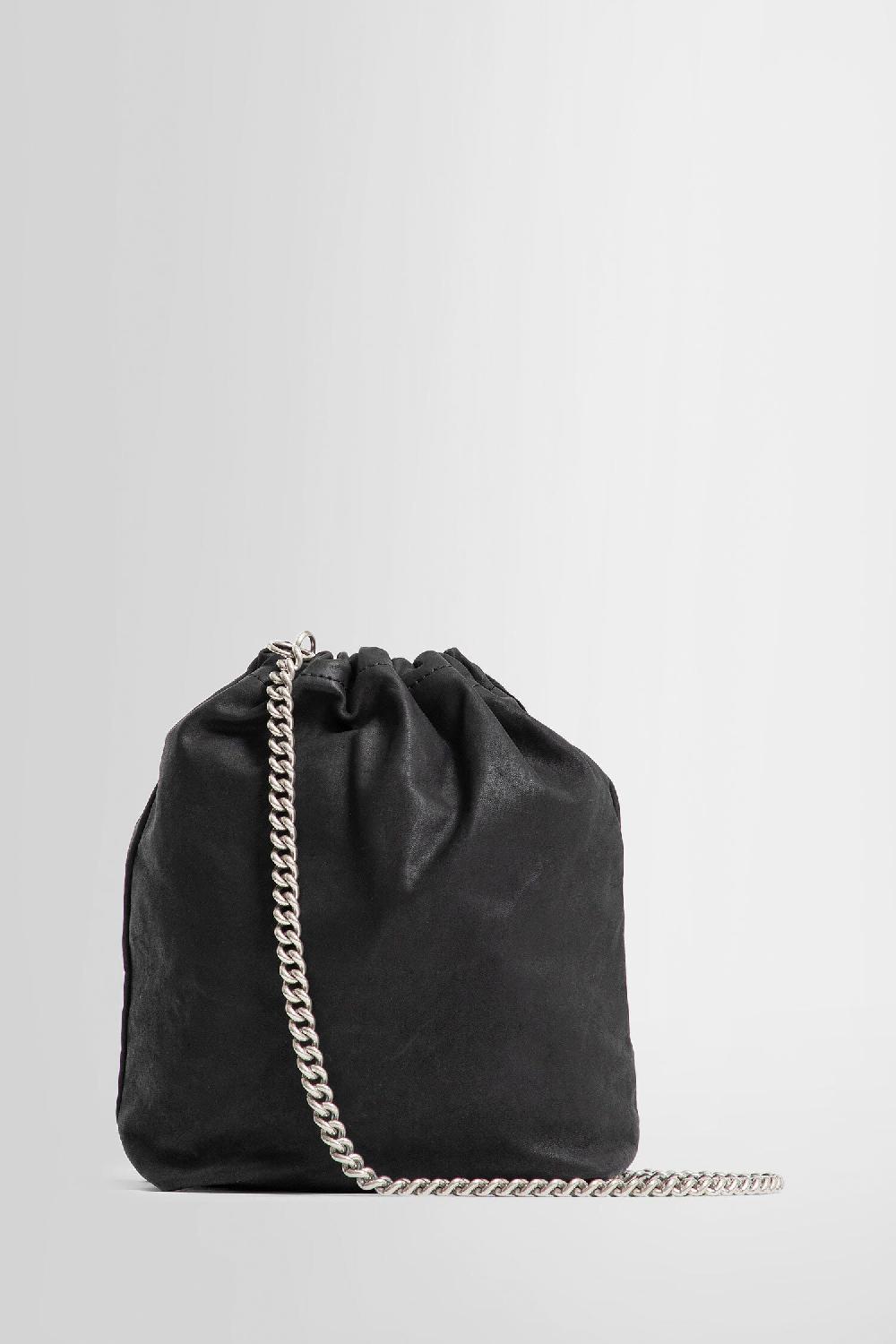 Antonioli ANN DEMEULEMEESTER UNISEX BLACK CROSSBODY BAGS Comprane uno, ottenene uno gratis