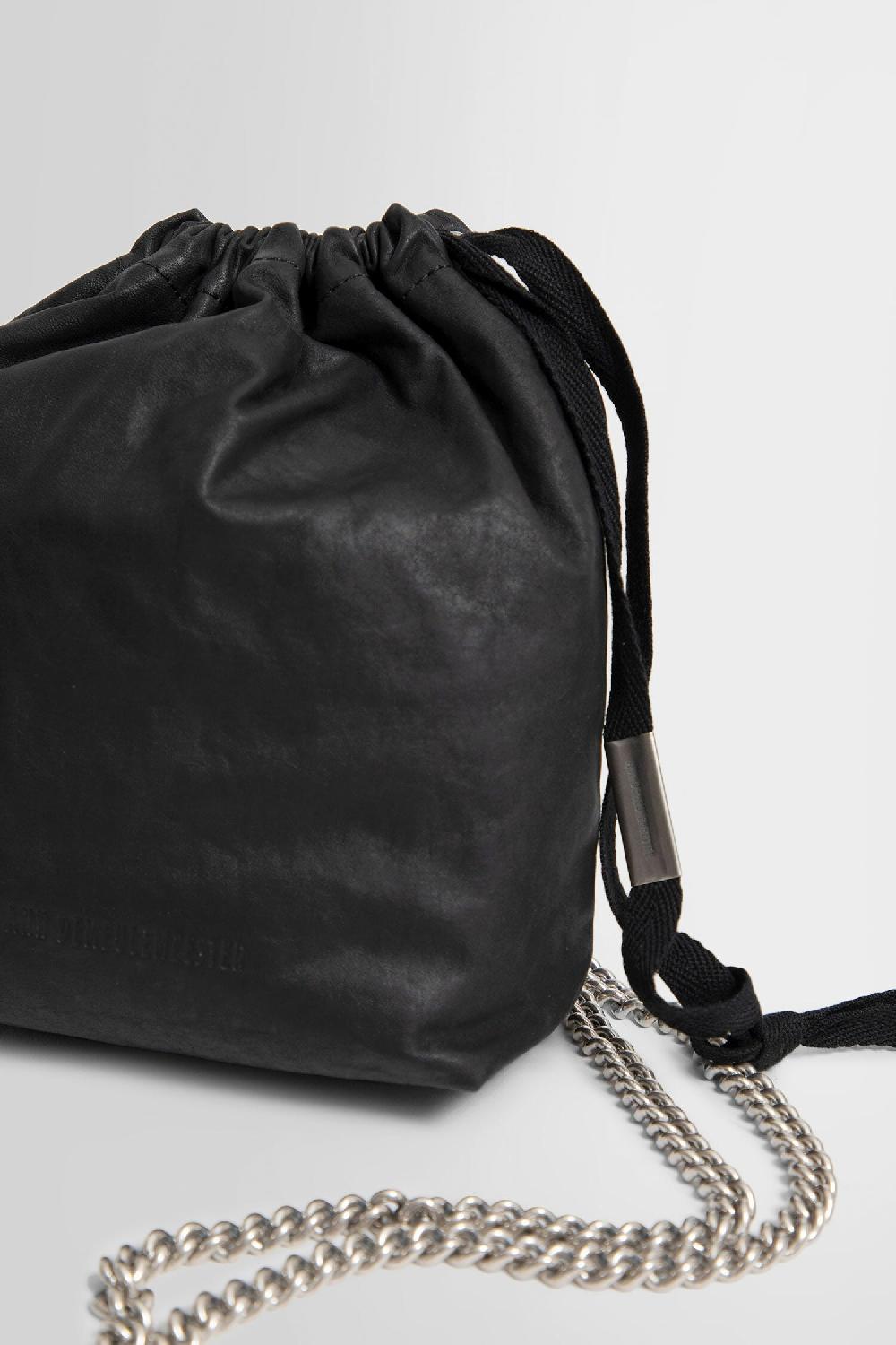 Antonioli ANN DEMEULEMEESTER UNISEX BLACK CROSSBODY BAGS Comprane uno, ottenene uno gratis