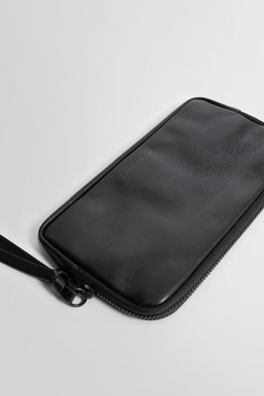 Antonioli ANN DEMEULEMEESTER UNISEX BLACK WALLETS & CARDHOLDERS Super Saving Price