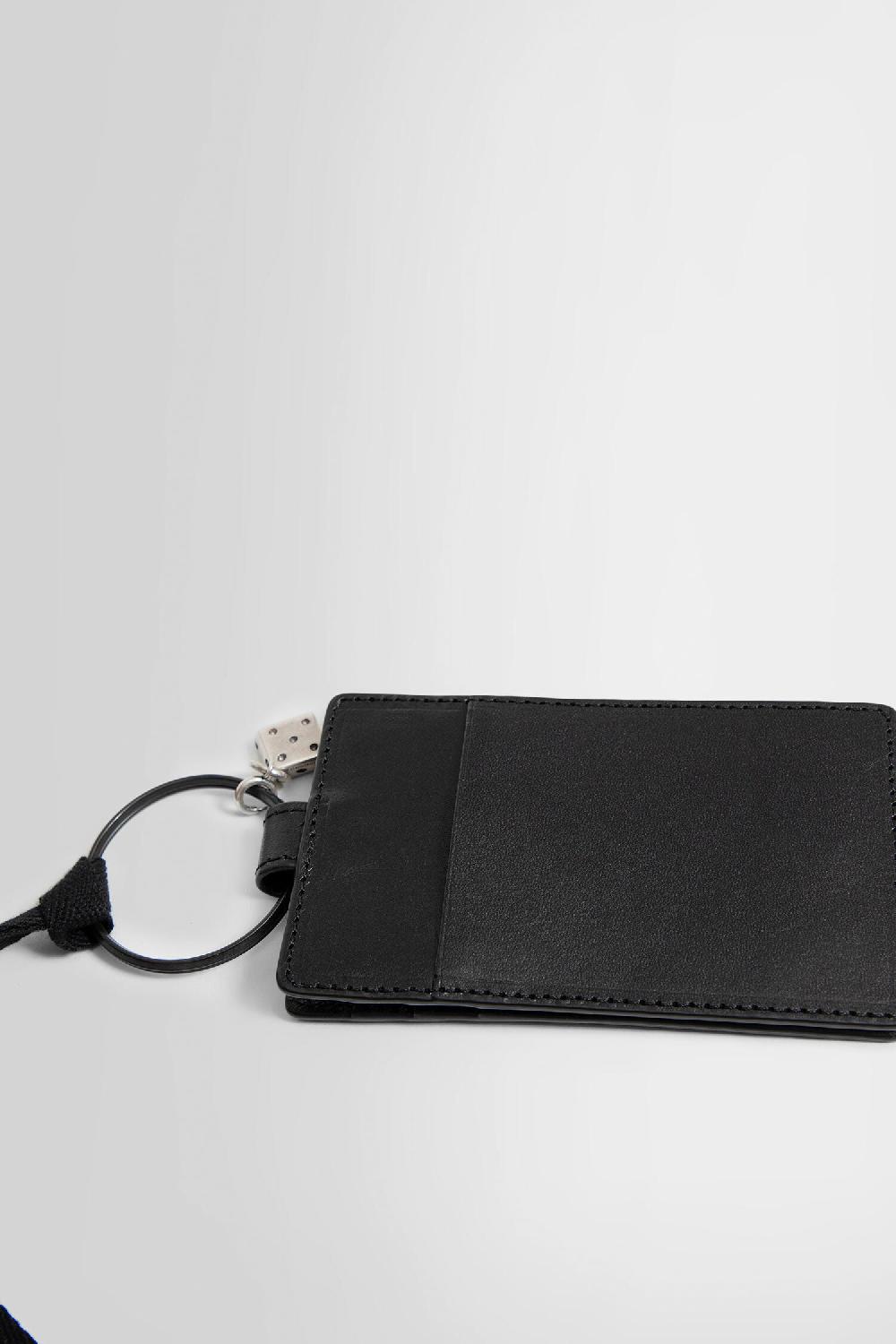 Antonioli ANN DEMEULEMEESTER UNISEX BLACK WALLETS & CARDHOLDERS Ritorno libero