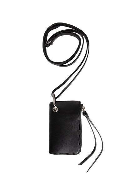 Antonioli ANN DEMEULEMEESTER UNISEX BLACK WALLETS & CARDHOLDERS Rilascio limitato