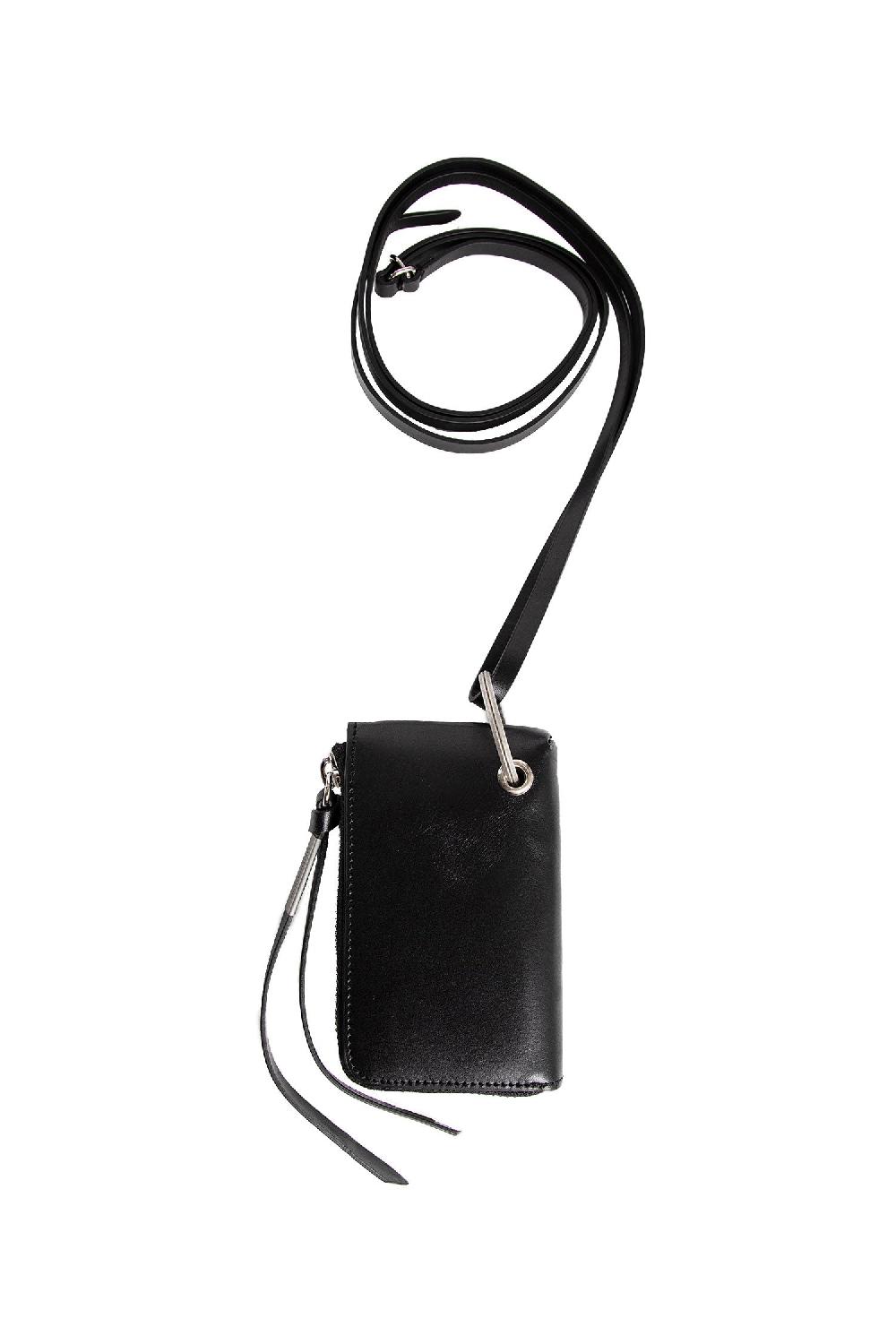 Antonioli ANN DEMEULEMEESTER UNISEX BLACK WALLETS & CARDHOLDERS Rilascio limitato