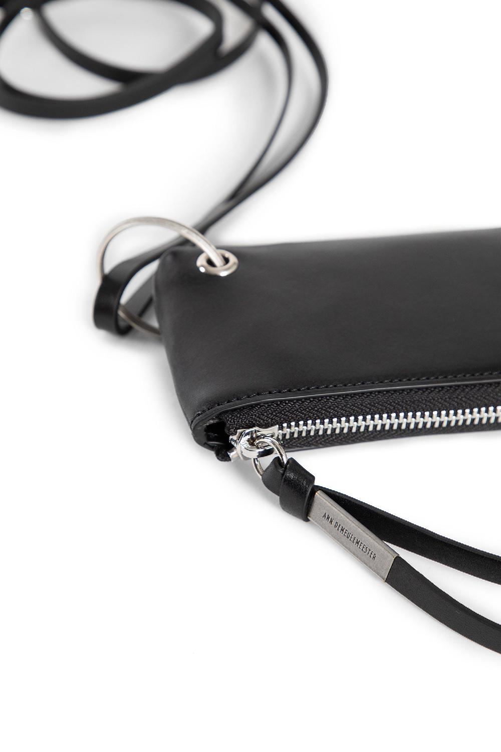 Antonioli ANN DEMEULEMEESTER UNISEX BLACK WALLETS & CARDHOLDERS Rilascio limitato