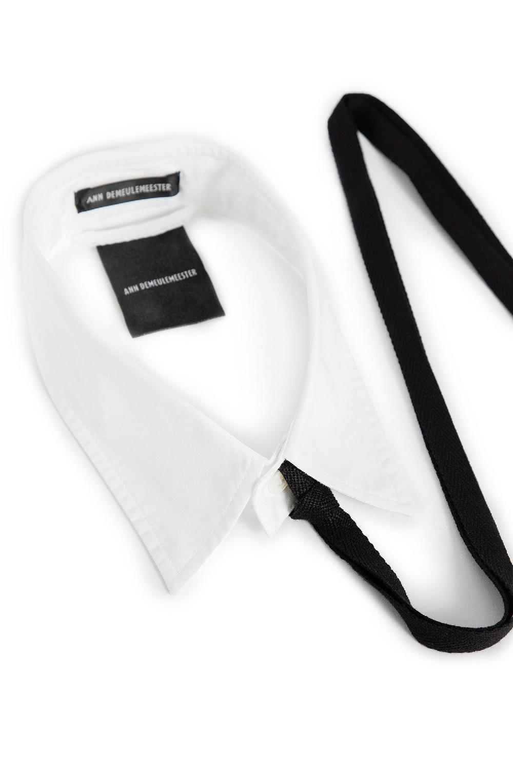 Antonioli ANN DEMEULEMEESTER UNISEX WHITE SCARVES Super sconto