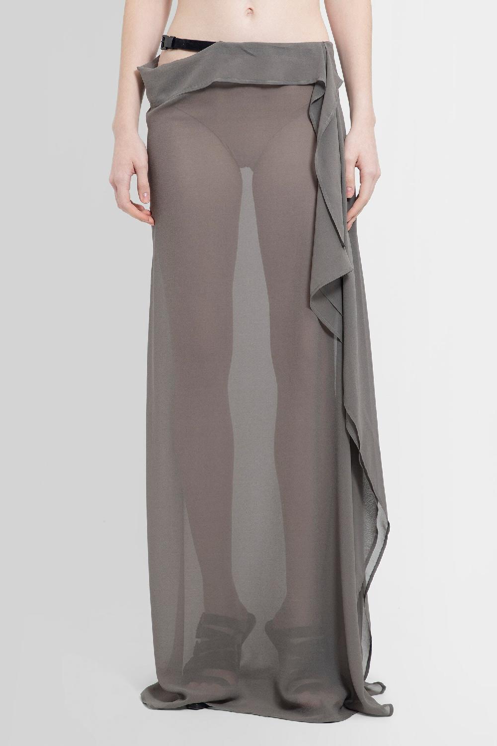 Antonioli ANN DEMEULEMEESTER WOMAN BEIGE SKIRTS Officina