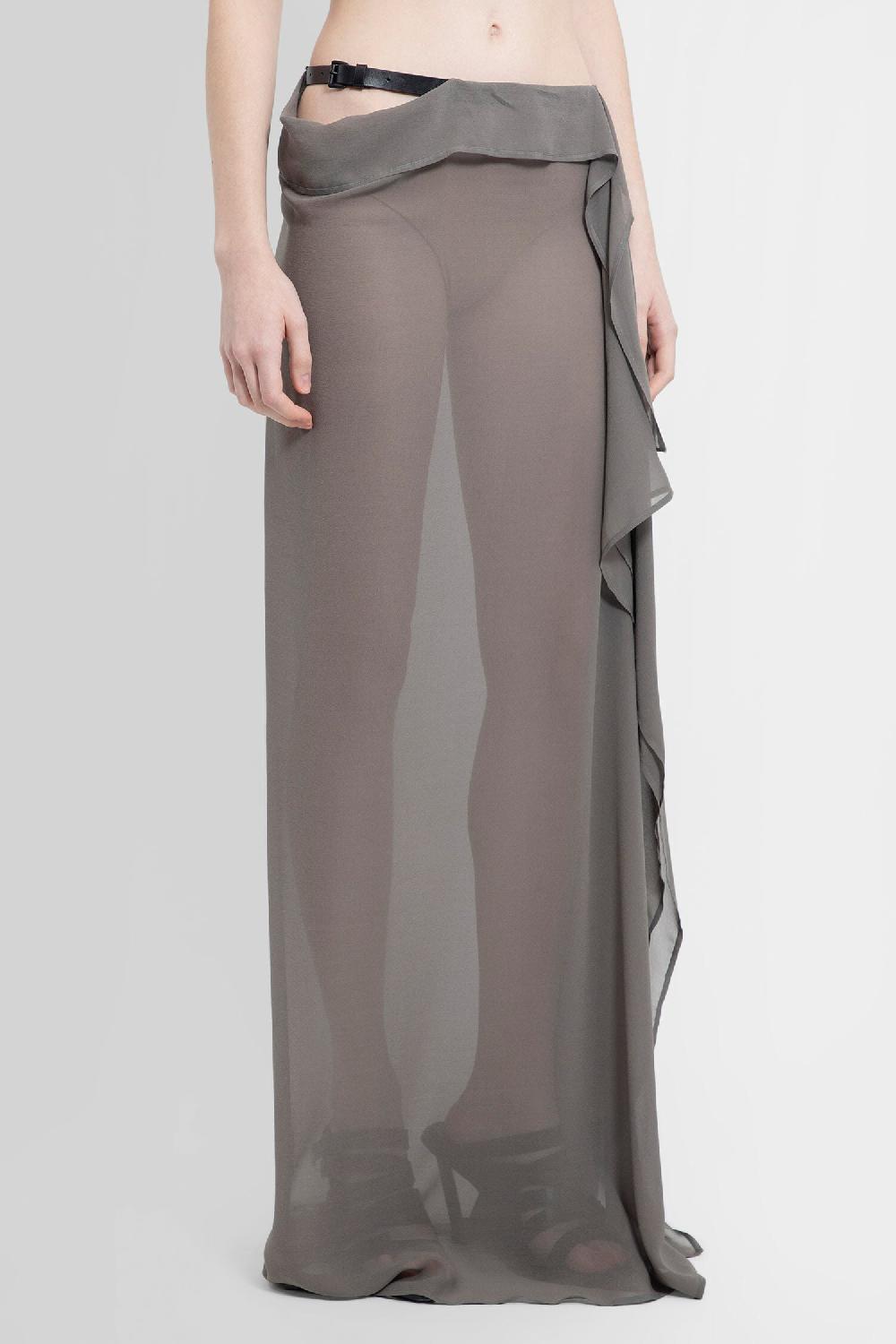 Antonioli ANN DEMEULEMEESTER WOMAN BEIGE SKIRTS Officina