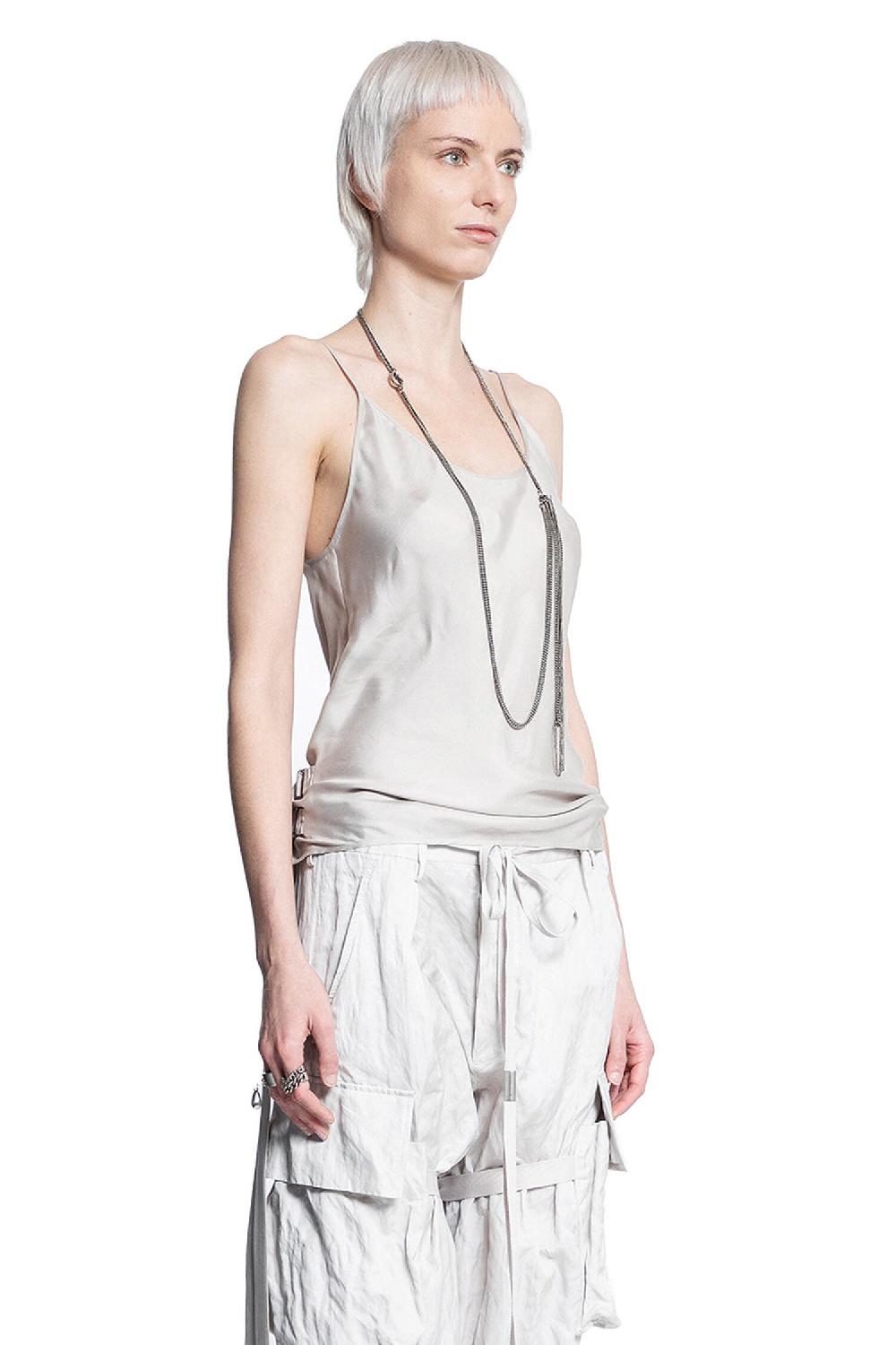 Antonioli ANN DEMEULEMEESTER WOMAN BEIGE TOPS Esporta salva