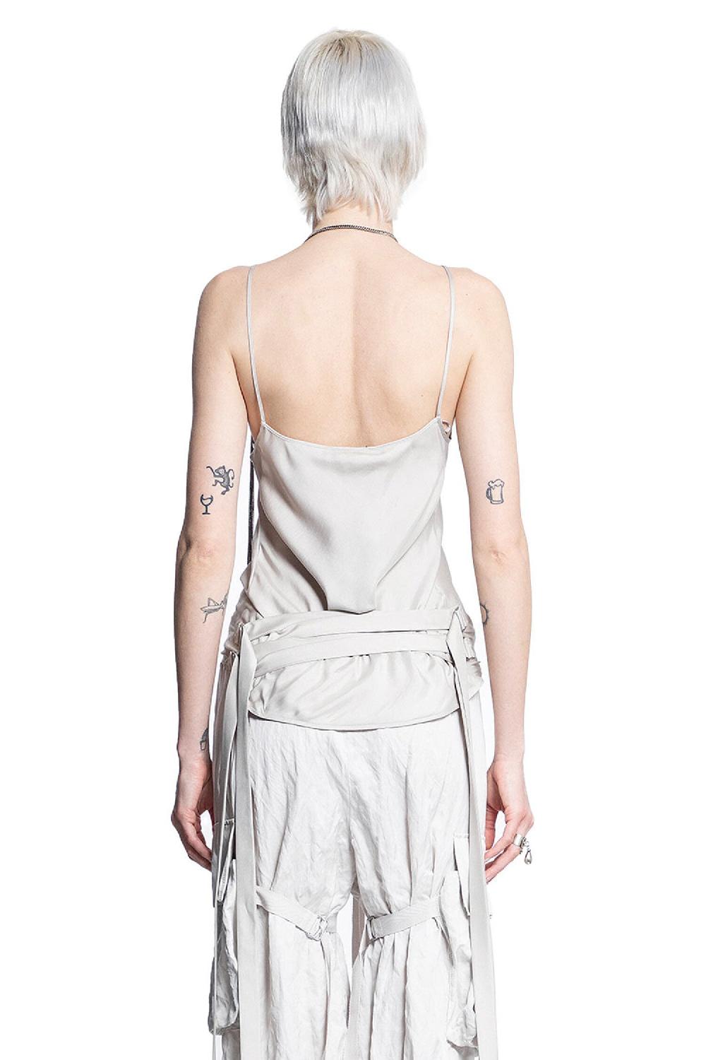 Antonioli ANN DEMEULEMEESTER WOMAN BEIGE TOPS Esporta salva