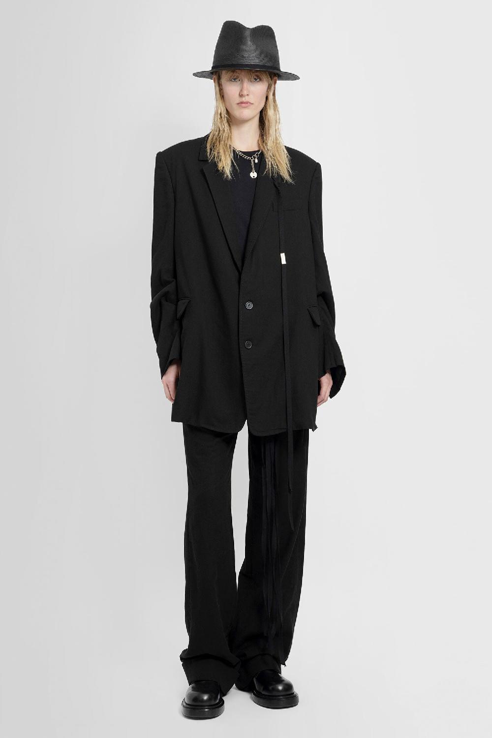 Antonioli ANN DEMEULEMEESTER WOMAN BLACK BLAZERS Black Friday Prezzi