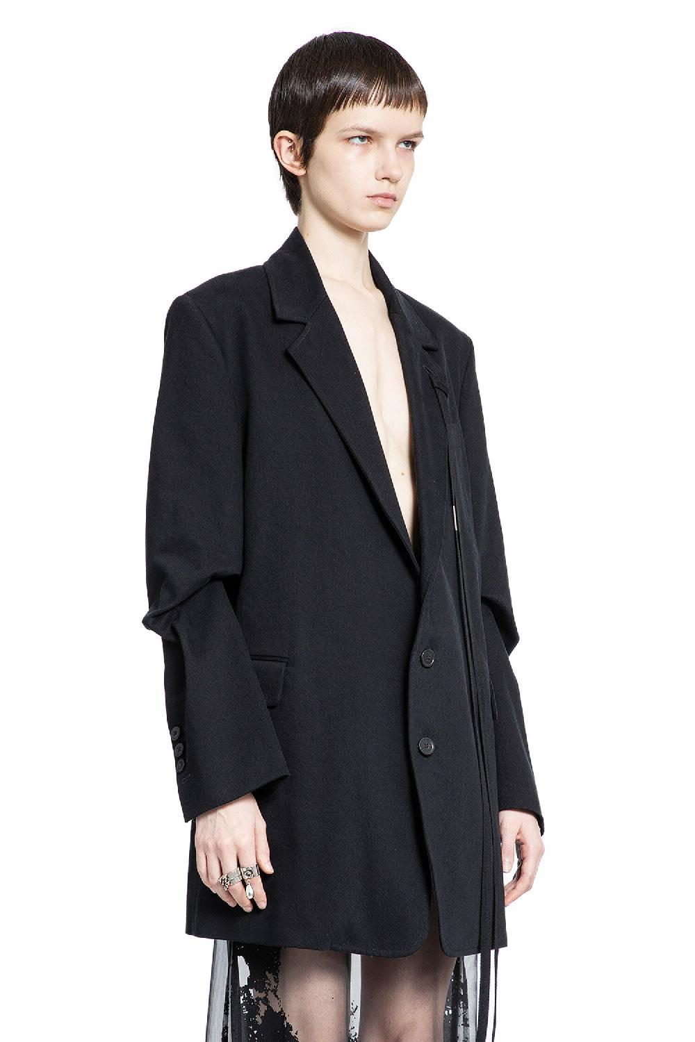 Antonioli ANN DEMEULEMEESTER WOMAN BLACK BLAZERS 50% di sconto per tempo limitato