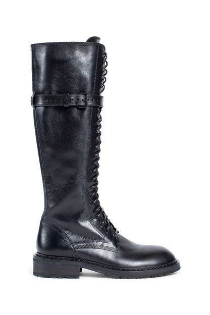 Antonioli ANN DEMEULEMEESTER WOMAN BLACK BOOTS In Linea
