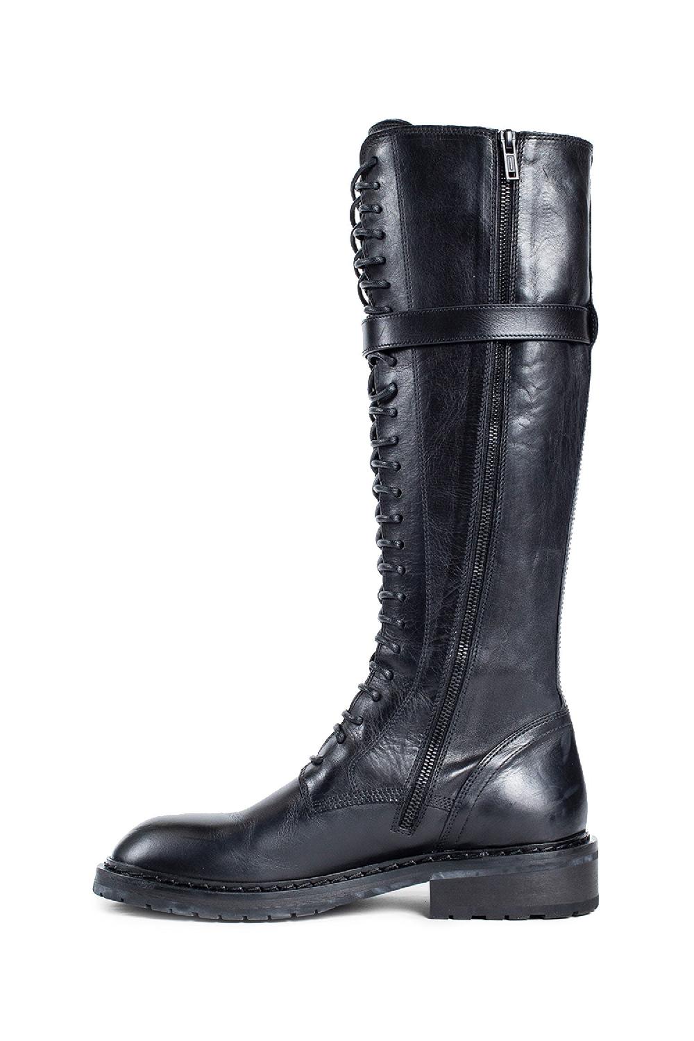 Antonioli ANN DEMEULEMEESTER WOMAN BLACK BOOTS In Linea