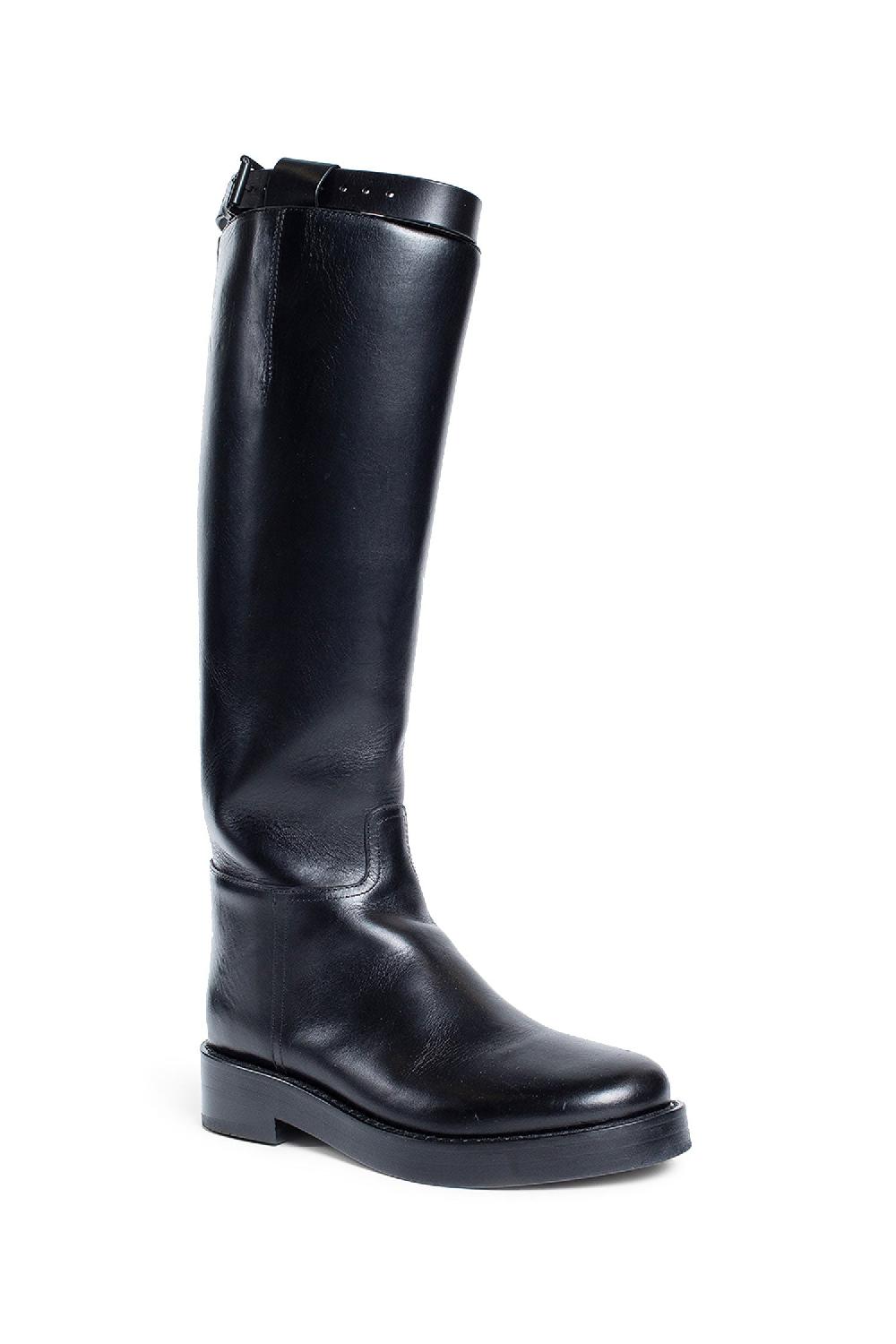 Antonioli ANN DEMEULEMEESTER WOMAN BLACK BOOTS Vendita