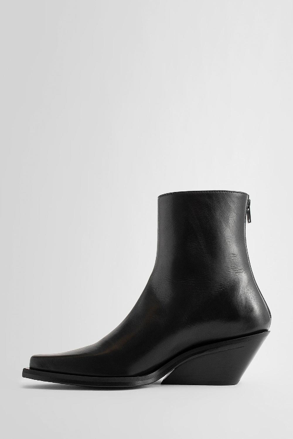 Antonioli ANN DEMEULEMEESTER WOMAN BLACK BOOTS Spedizione Gratuita