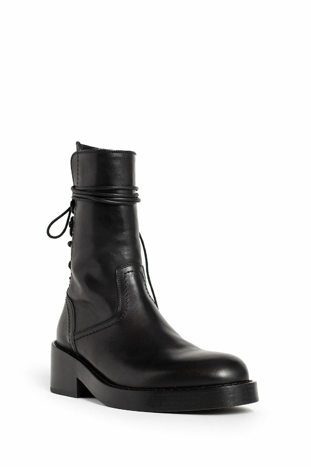 Antonioli ANN DEMEULEMEESTER WOMAN BLACK BOOTS Soddisfazione Garantita