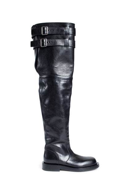 Antonioli ANN DEMEULEMEESTER WOMAN BLACK BOOTS Consegna Veloce