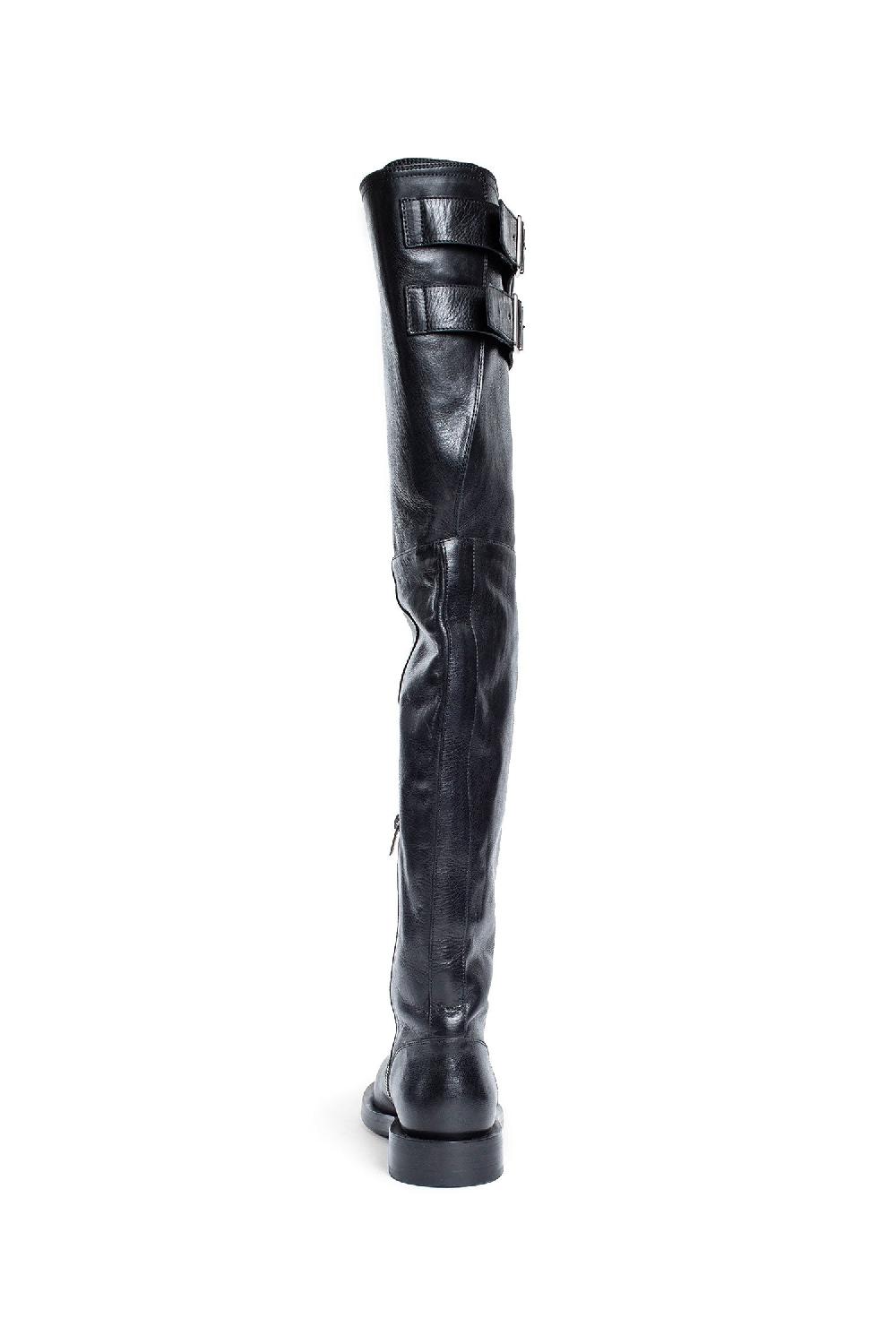 Antonioli ANN DEMEULEMEESTER WOMAN BLACK BOOTS Consegna Veloce