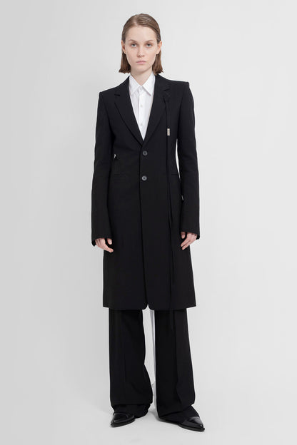 Antonioli ANN DEMEULEMEESTER WOMAN BLACK COATS Shopping Online
