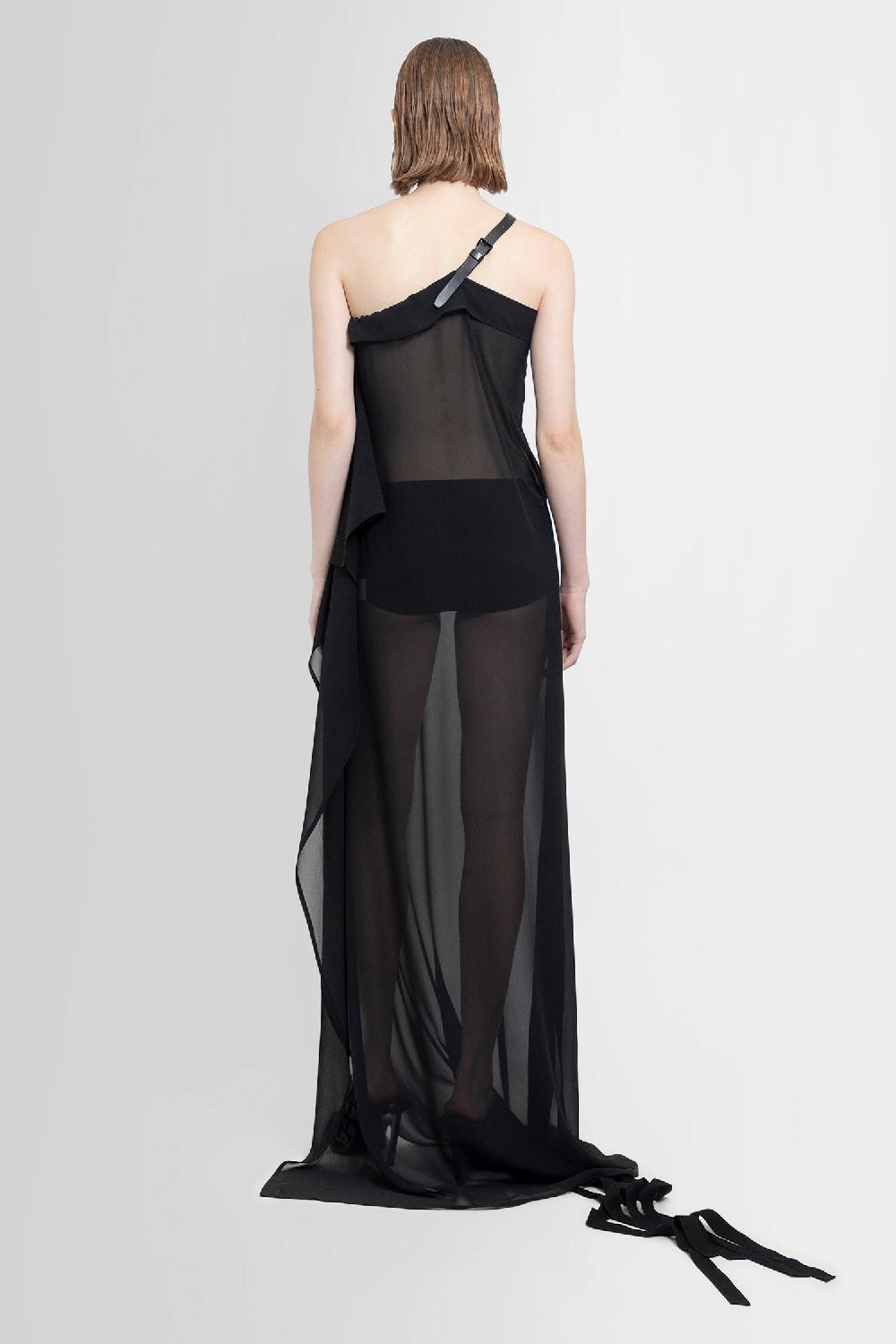 Antonioli ANN DEMEULEMEESTER WOMAN BLACK DRESSES Convenienza