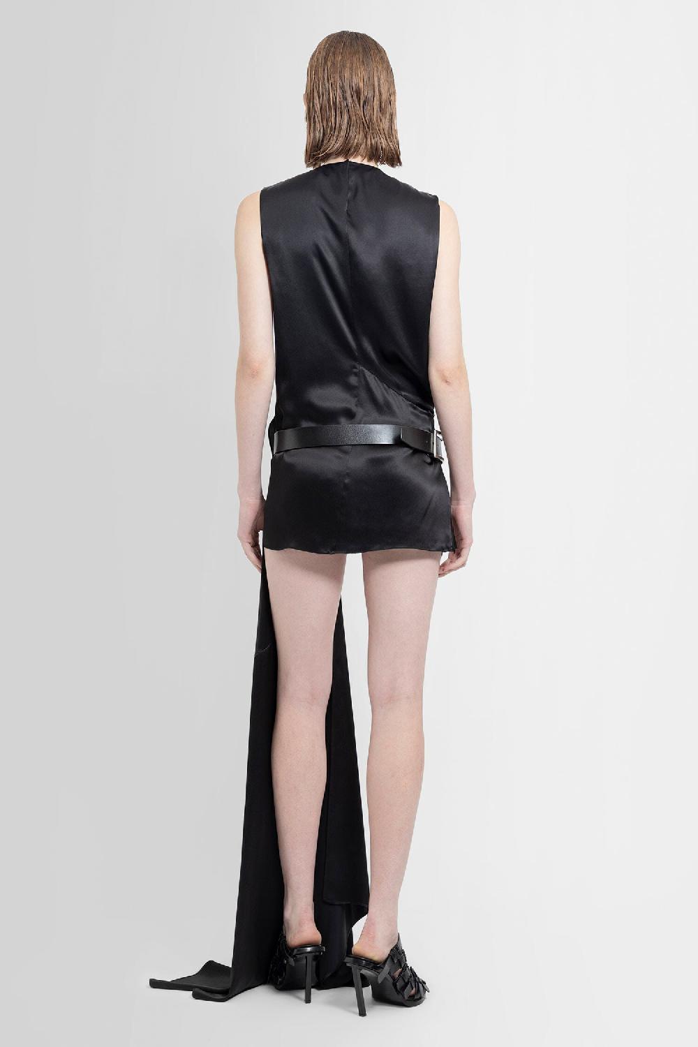 Antonioli ANN DEMEULEMEESTER WOMAN BLACK DRESSES Presa