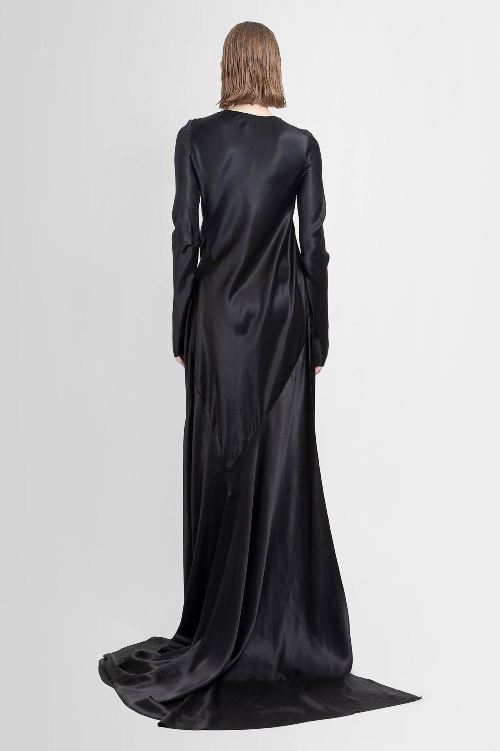Antonioli ANN DEMEULEMEESTER WOMAN BLACK DRESSES Sconto