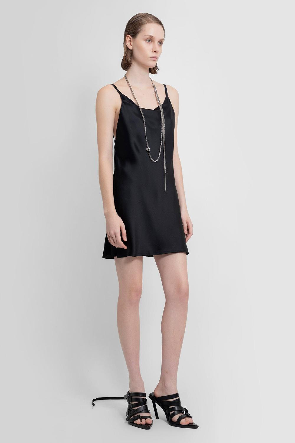 Antonioli ANN DEMEULEMEESTER WOMAN BLACK DRESSES Economico