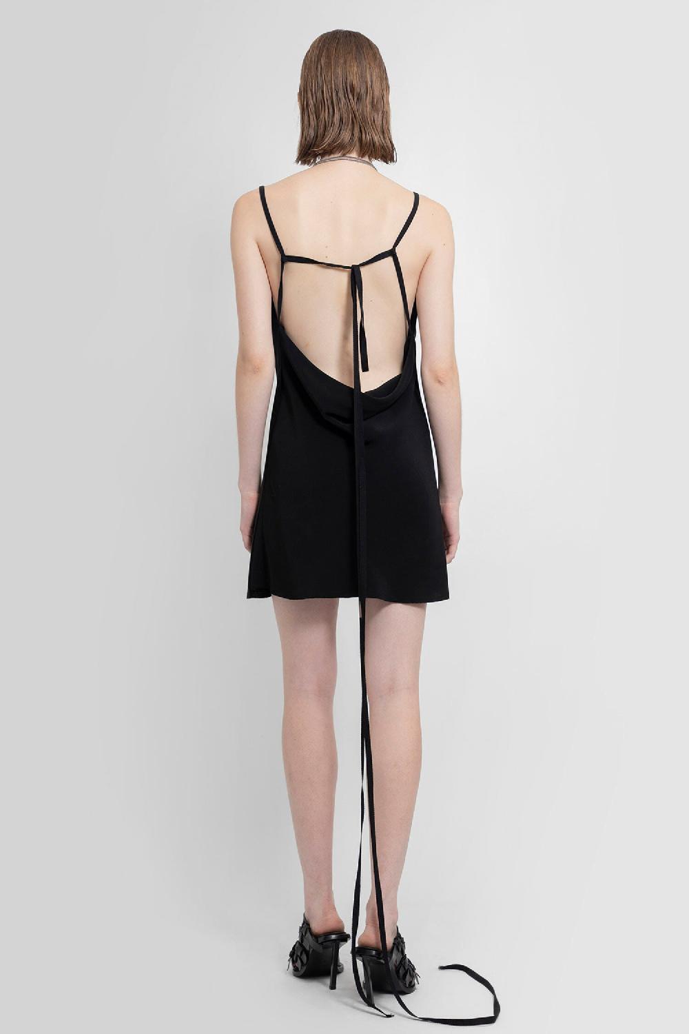Antonioli ANN DEMEULEMEESTER WOMAN BLACK DRESSES Economico